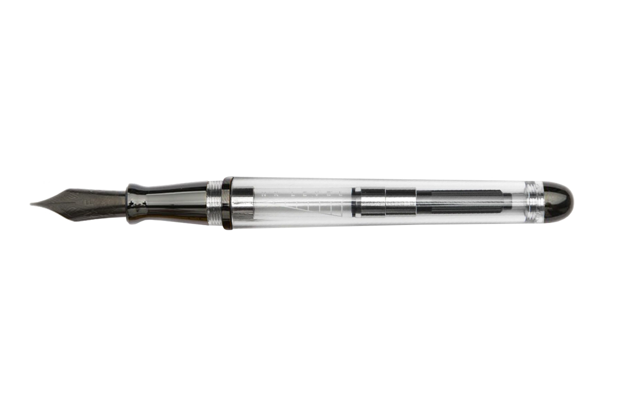 Pineider Avatar UR Demo Metal Black 'Clear' Vulpen